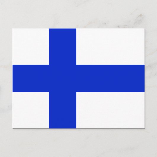Finnland Postkarte (Vorderseite)