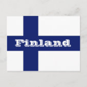 Finnland Postkarte (Vorderseite)