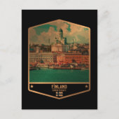 Finnland Postkarte (Vorderseite)