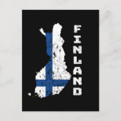 Finnland Postkarte (Vorderseite)