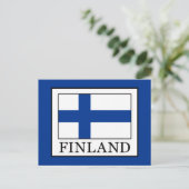 Finnland Postkarte (Stehend Vorderseite)