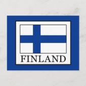 Finnland Postkarte (Vorderseite)