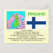 Finnland Postkarte (Vorderseite)