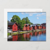 Finnland Postkarte (Vorne/Hinten)