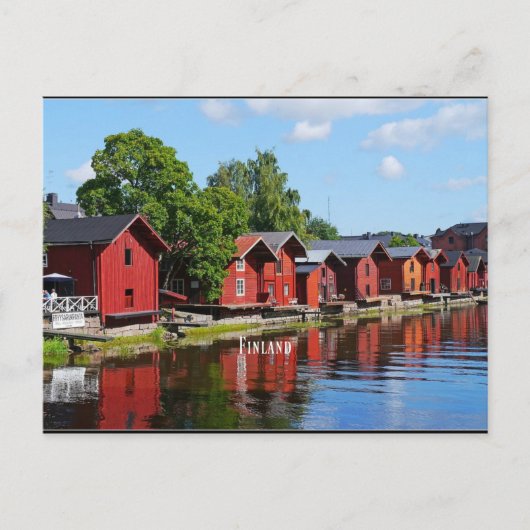 Finnland Postkarte (Vorderseite)