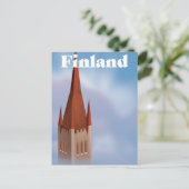Finnland Postkarte (Stehend Vorderseite)