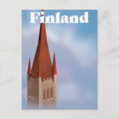 Finnland Postkarte (Vorderseite)