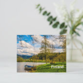 Finnland Postkarte (Stehend Vorderseite)