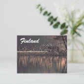 Finnland Postkarte für Touristen (Stehend Vorderseite)