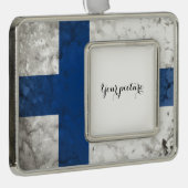 Finnland Rahmen-Ornament Silber (Rechts)