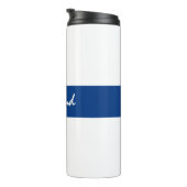 Finnland reist Mug, patriotische finnische Flagge Thermosbecher (Nach rechts gedreht)
