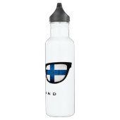 Finnland Schattierflaschen Edelstahlflasche (Rechts)