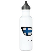 Finnland Schattierflaschen Edelstahlflasche (Links)