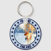 Finnland Schlüsselanhänger (Rückseite)