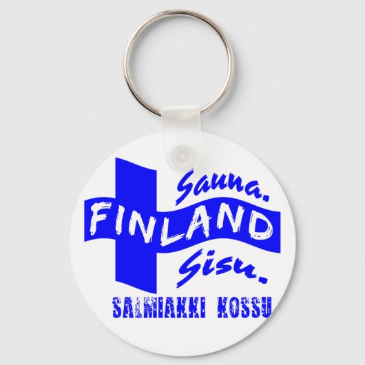 Finnland Schlüsselanhänger (Vorderseite)