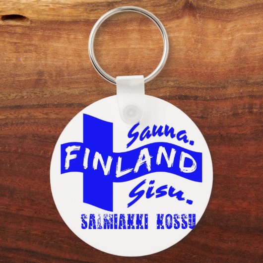 Finnland Schlüsselanhänger (Vorderseite)