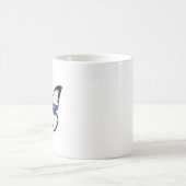 Finnland Schmetterlingsflagge Kaffeetasse (Mittel)