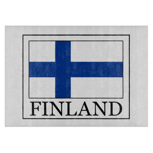 Finnland Schneidebrett (Vorderseite)