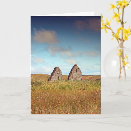 Finnland, Schottland Karte (Gelbe Blume)