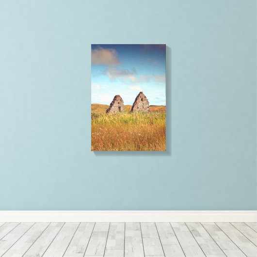 Finnland, Schottland Leinwanddruck (Insitu (Holzboden))