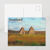 Finnland, Schottland Postkarte (Vorne/Hinten)