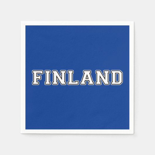 Finnland Serviette (Vorderseite)