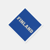 Finnland Serviette (Ecke)