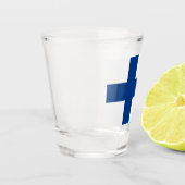 FINNLAND SHOT GLASS SCHNAPSGLAS (Links)