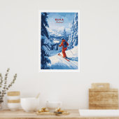 Finnland Skilanglauf Poster 1 (Küche)