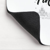 Finnland Skyline Reise Urlaub Outfits Mousepad (Ecke)