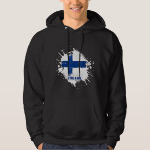 Finnland Splash Hoodie