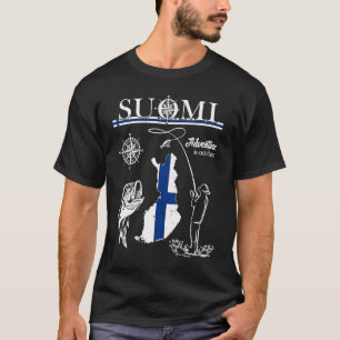 Finnland Suomi Angelteam Angel Tour Finnisch T-Shirt