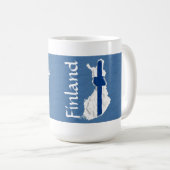 Finnland / Suomi Kaffeetasse (VorderseiteRechts)