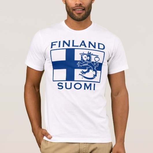 Finnland Suomi T-Shirt (Vorderseite)
