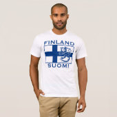 Finnland Suomi T-Shirt (Vorne ganz)