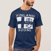 Finnland Suomi T-Shirt (Vorderseite)