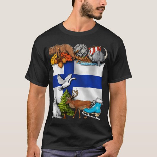 Finnland T-Shirt (Vorderseite)