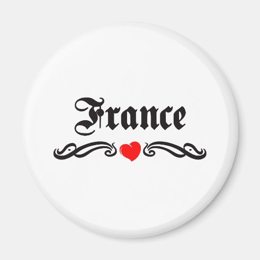 Finnland Tattoo Style Magnet (Vorne)