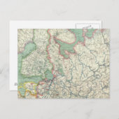 Finnland und Russland Postkarte (Vorne/Hinten)