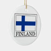 Finnland-Verzierung Keramik Ornament (Rechts)