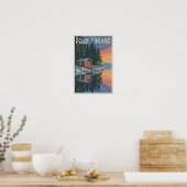 Finnland Vintage Poster (Küche)