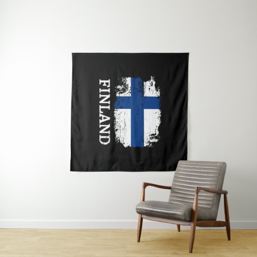 Finnland Wandteppich (Beispiel (Horizontal))