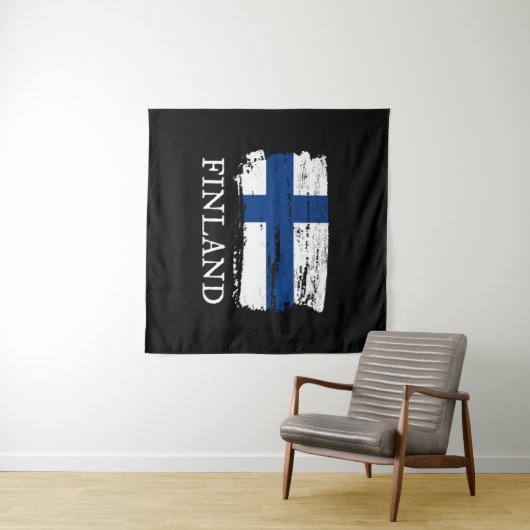 Finnland Wandteppich (Beispiel (Horizontal))