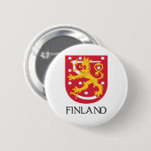 Finnland-Wappen Button (Vorne & Hinten)