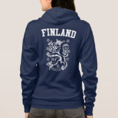 Finnland-Wappen Hoodie (Rückseite)