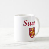 Finnland + Wappen Kaffeetasse (VorderseiteRechts)
