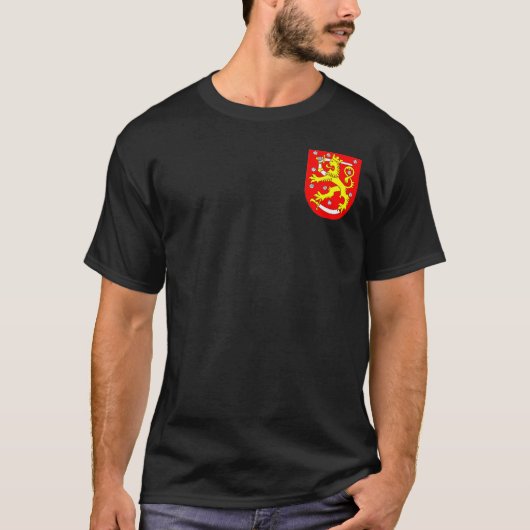Finnland-Wappen T-Shirt (Vorderseite)