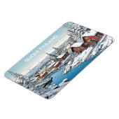 Finnland Wintertäuschung Magnet (Linke Seite)