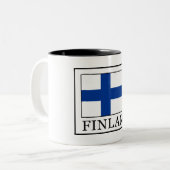 Finnland Zweifarbige Tasse (Vorderseite Links)