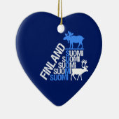 Finnlandelch- u. -renverzierung - fertigen Sie Keramik Ornament (Rechts)